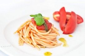 Spaghetti al sugo di pomodoro leggero